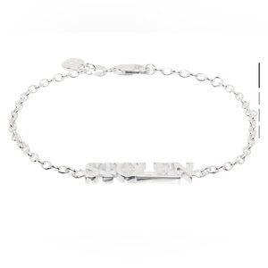 Stolen girlfriends club bracelet sterling silver